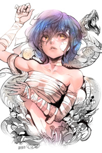 Girl with the Golden Eyes